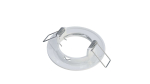 Ceiling lighting point fitting ROKA cast round Fixted white